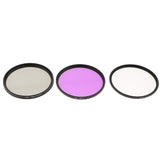 Maxbell 72mm Lens Filter Kit, UV Filter (Ultraviolet) + CPL Filter (Circular Polarizer) + FLD Filter (Fluorescent ) Set for Digital Camera - Aladdin Shoppers