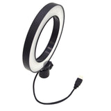 Maxbell Maxbell 6" LED Ring Fill Light With USB Plug 5500K Dimmable Lighting Kit for Makeup Camera Phones