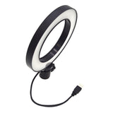 Maxbell Maxbell 6" LED Ring Fill Light With USB Plug 5500K Dimmable Lighting Kit for Makeup Camera Phones