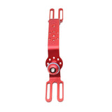 Maxbell Maxbell Aluminum Alloy CNC DSLR Camera Handle Grip Stabilizer Hand Grip Mount with Ball Head - Red