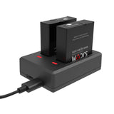 Maxbell Dual Battery Charger Charging Dock for SJCAM SJ8 Air SJ8 Pro SJ8 Plus Action Camera - Aladdin Shoppers