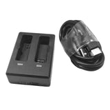 Maxbell Dual Battery Charger Charging Dock for SJCAM SJ8 Air SJ8 Pro SJ8 Plus Action Camera - Aladdin Shoppers