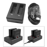 Maxbell Dual Battery Charger Charging Dock for SJCAM SJ8 Air SJ8 Pro SJ8 Plus Action Camera - Aladdin Shoppers