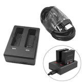 Maxbell Dual Battery Charger Charging Dock for SJCAM SJ8 Air SJ8 Pro SJ8 Plus Action Camera - Aladdin Shoppers