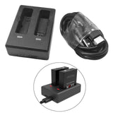 Maxbell Dual Battery Charger Charging Dock for SJCAM SJ8 Air SJ8 Pro SJ8 Plus Action Camera - Aladdin Shoppers