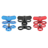 Triple Ball Clamp 3 Holes Underwater Arm Diving Bracket for Gopro Hero 3+/4/5/6 Blue - Aladdin Shoppers