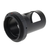 Maxbell T2 T-mount Ring Lens Adapter for Canon DSLR Camera + 4.5cm Diameter Photography Sleeve M42 Thread - Aladdin Shoppers