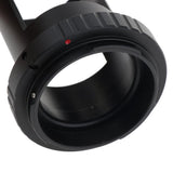 Maxbell T2 T-mount Ring Lens Adapter for Canon DSLR Camera + 4.5cm Diameter Photography Sleeve M42 Thread - Aladdin Shoppers