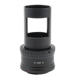 Maxbell T2 T-mount Ring Lens Adapter for Canon EOS M Camera + 4.5cm Diameter Photography Sleeve M42 Thread - Aladdin Shoppers