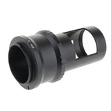 Maxbell T2 T-mount Ring Lens Adapter for Sony NEX E Mount Camera + 4.5cm Diameter Photography Sleeve M42 Thread - Aladdin Shoppers