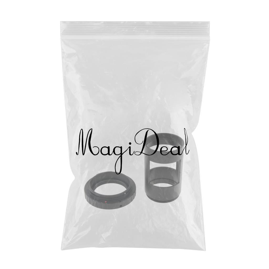 Maxbell Maxbell T2 T-mount Ring Lens Adapter for Pentax K DSLR Camera + 4.5cm Diameter Photography Sleeve M42 Thread