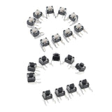 Maxbell For Xbox 360 One Controller LB / RB Tactile Switch Bumper Button Replacement, White, Pack of 10 - Aladdin Shoppers