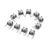 Maxbell For Xbox 360 One Controller LB / RB Tactile Switch Bumper Button Replacement, White, Pack of 10 - Aladdin Shoppers