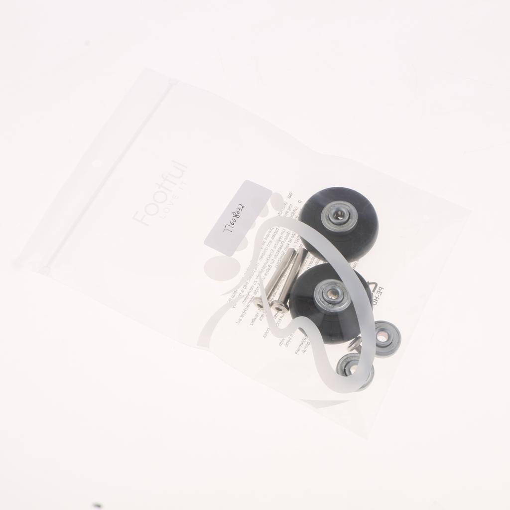 Maxbell Maxbell Travel Suitcase Luggage Bag Trolley Case Wheels Swivel Casters Set with Nail Accessory Kit - 5018A-A