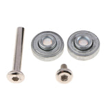 Maxbell Travel Suitcase Luggage Bag Trolley Case Wheels Swivel Casters Set with Nail Accessory Kit - 5018A-A - Aladdin Shoppers