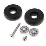 Maxbell Travel Suitcase Luggage Bag Trolley Case Wheels Swivel Casters Set with Nail Accessory Kit - 5018A-A - Aladdin Shoppers