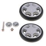 Maxbell Travel Suitcase Luggage Bag Trolley Case Wheels Swivel Casters Set with Nail Accessory Kit - 8218A-A - Aladdin Shoppers