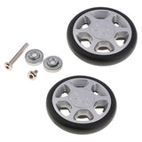 Maxbell Travel Suitcase Luggage Bag Trolley Case Wheels Swivel Casters Set with Nail Accessory Kit - 8218A-A - Aladdin Shoppers