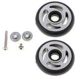 Maxbell Travel Suitcase Luggage Bag Trolley Case Wheels Swivel Casters Set with Nail Accessory Kit - 8220A-A - Aladdin Shoppers