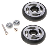 Maxbell Travel Suitcase Luggage Bag Trolley Case Wheels Swivel Casters Set with Nail Accessory Kit - 8220A-A - Aladdin Shoppers