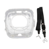 Crystal Camera Protective Case with Shoulder Strap for Fujifilm Instant SQ10 Camera-Clear - Aladdin Shoppers