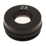 2X Aux Objective Barlow Lens for Stereo Microscope - 800X Magnification - Aladdin Shoppers