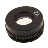 2X Aux Objective Barlow Lens for Stereo Microscope - 800X Magnification - Aladdin Shoppers