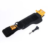 Maxbell Adjustable Wrist Mount Belt Rotate Hand Strap with Screw for GoPro Hero 3+ Camera Gold - Aladdin Shoppers