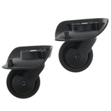 1 Pair Suitcase Replacement Wheels Swivel Casters for Bag Repair A23-Size L - Aladdin Shoppers