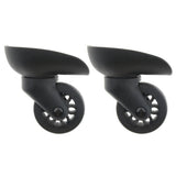 1 Pair Suitcase Replacement Wheels Swivel Casters for Bag Repair A35-Size L - Aladdin Shoppers