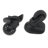 1 Pair Suitcase Replacement Wheels Swivel Casters for Bag Repair A35-Size L - Aladdin Shoppers
