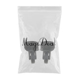 1 Pair Suitcase Replacement Wheels Swivel Casters for Bag Repair A35-Size L - Aladdin Shoppers