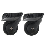 1 Pair Suitcase Replacement Wheels Swivel Casters for Bag Repair A52-Size L - Aladdin Shoppers