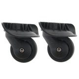 1 Pair Suitcase Replacement Wheels Swivel Casters for Bag Repair A52-Size L - Aladdin Shoppers