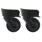 1 Pair Suitcase Replacement Wheels Swivel Casters for Bag Repair A65-Size L - Aladdin Shoppers