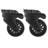 1 Pair Suitcase Replacement Wheels Swivel Casters for Bag Repair A90 - Aladdin Shoppers