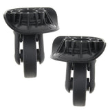 1 Pair Suitcase Replacement Wheels Swivel Casters for Bag Repair A90 - Aladdin Shoppers