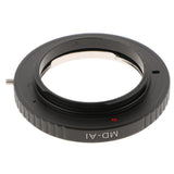 Maxbell Aluminum Alloy Macro Adapter for Minolta MD MC Lens to AI F Mount Camera Body for Nikon DSLR D750 D610 D5600 D7000 D7200 D800 No Glass - Aladdin Shoppers