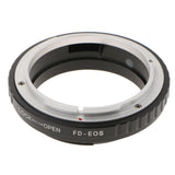 Maxbell Aluminum Alloy Macro Adapter Ring for Canon FD Mount Lens to EOS Camera Body for Canon DSLR 60D 650D 700D 5D III 100D No Glass - Aladdin Shoppers
