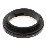 Maxbell Aluminum Alloy Macro Adapter Ring for Canon FD Mount Lens to EOS Camera Body for Canon DSLR 60D 650D 700D 5D III 100D No Glass - Aladdin Shoppers