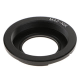 Maxbell Aluminum Alloy M42 Screw Lens to AI F Camera Body Adapter Ring for Nikon DSLR D750 D610 D5600 D7000 D7200 D800 with Glass Focus to Infinity - Aladdin Shoppers