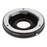 Maxbell Adapter Ring for Minolta MD MC Lens to Sony Alpha MA Mount A77 A99 A580 A900 -w/ Glass Black+Silver - Aladdin Shoppers