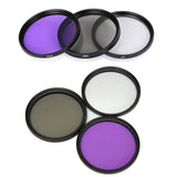 Maxbell 55mm Professional UV CPL FLD Lens Filter Accessory Kit for Canon Nikon Sony DSLR - Aladdin Shoppers