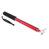 Maxbell Adjustable Selfie Stick 1/4 inch Screw Handheld Monopod for GoPro Hero 5 4 3+ 3 2 Camera 150cm Red - Aladdin Shoppers
