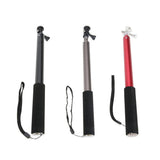 Maxbell Adjustable Selfie Stick 1/4 inch Screw Handheld Monopod for GoPro Hero 5 4 3+ 3 2 Camera 150cm Red - Aladdin Shoppers