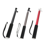 Maxbell Adjustable Selfie Stick 1/4 inch Screw Handheld Monopod for GoPro Hero 5 4 3+ 3 2 Camera 150cm Red - Aladdin Shoppers