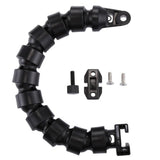 Maxbell 14 inch 35.5cm Flex Arm with YS Adapter + Fixed Base + T-Groove (Black) - Aladdin Shoppers