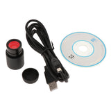5 MP HD USB Electronic Video Camera Image Sensor Microscope Digital Eyepiece Lens -Black - Aladdin Shoppers