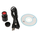 5 MP HD USB Electronic Video Camera Image Sensor Microscope Digital Eyepiece Lens -Black - Aladdin Shoppers