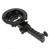 S Type Flash Bracket Bowens Mount for Godox V860II Softbox Diffuser Photography Umbrella Holder Adjustable Angle - Aladdin Shoppers